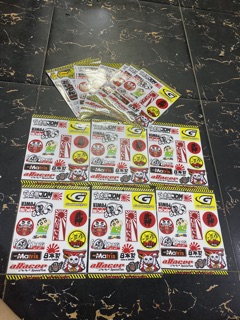 Tem sticker hoạt hình siêu hot
