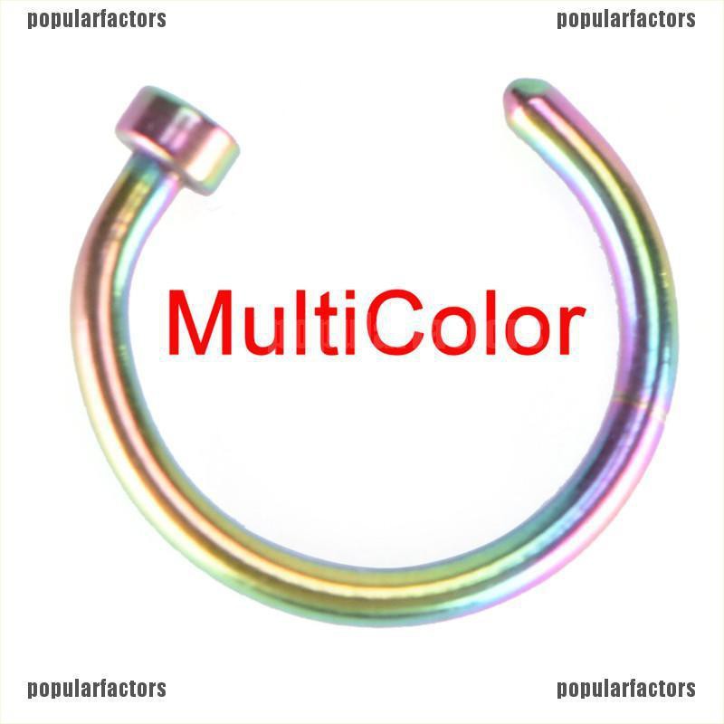 Khuyên Mũi Bằng Thép Y Tế Chất Lượng Cao Dễ Sử Dụng