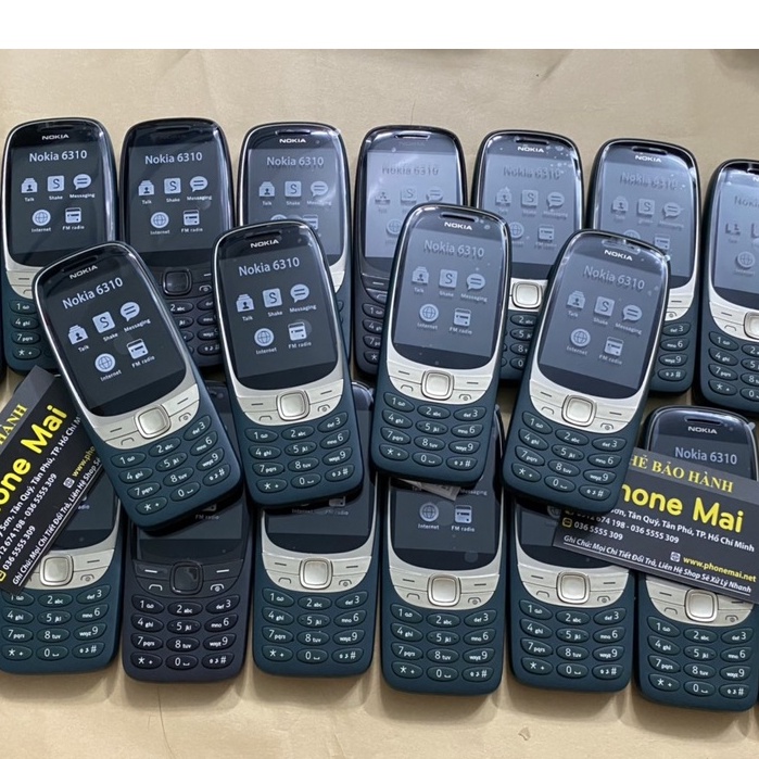 Điện Thoại Nokia 6310 2sim fullbox,bảo hành 12 Tháng