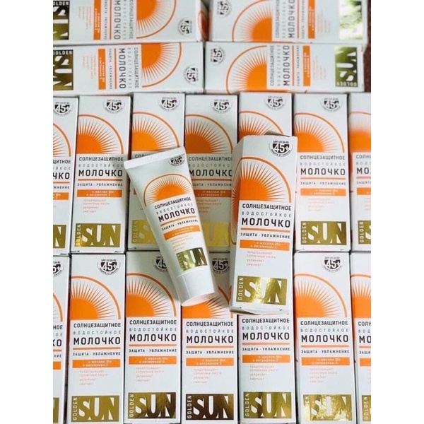 Kem Chống Nắng Trắng Da Dành Cho Mặt Golden Sun SPF50