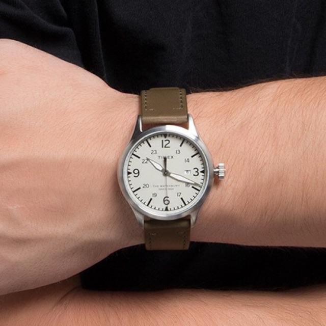 Đồng hồ Nam Timex Waterbury Traditional 40mm - TW2R71000 |TW2R71100 |TW2R71200| Dây Da - Chính Hãng