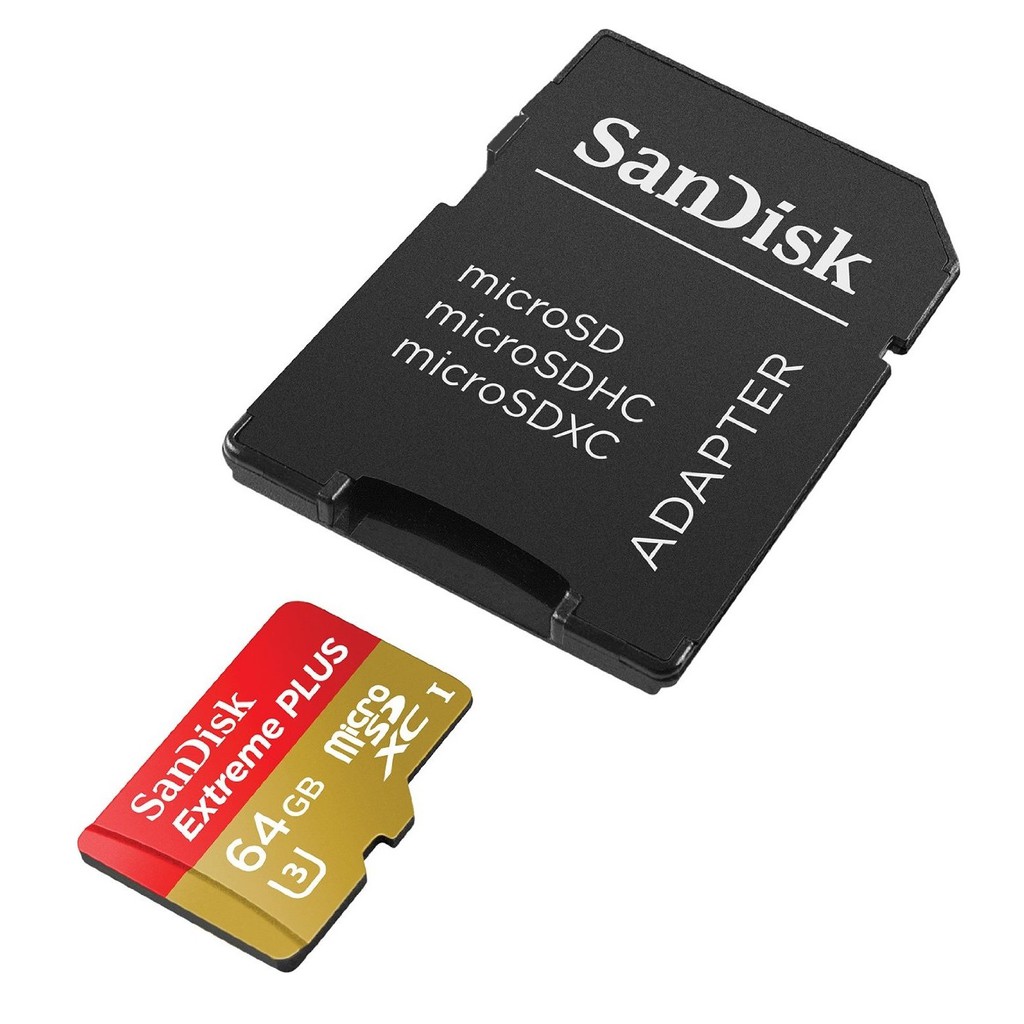 Thẻ Nhớ MicroSDXC SanDisk Extreme 64GB 90MB/s 600x U3 4K  (Vàng) - Nhất Tín Computer