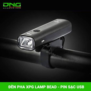 Đèn Pha Xe Đạp XPG Lamp Bead 400LM Pin Sạc