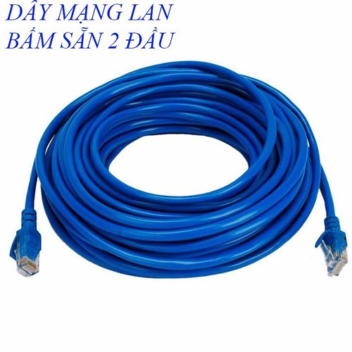 Dây mạng bấm sẵn 2 đầu 10M 15M 20M 25M 30M Giao màu ngẫu nhiên APELE