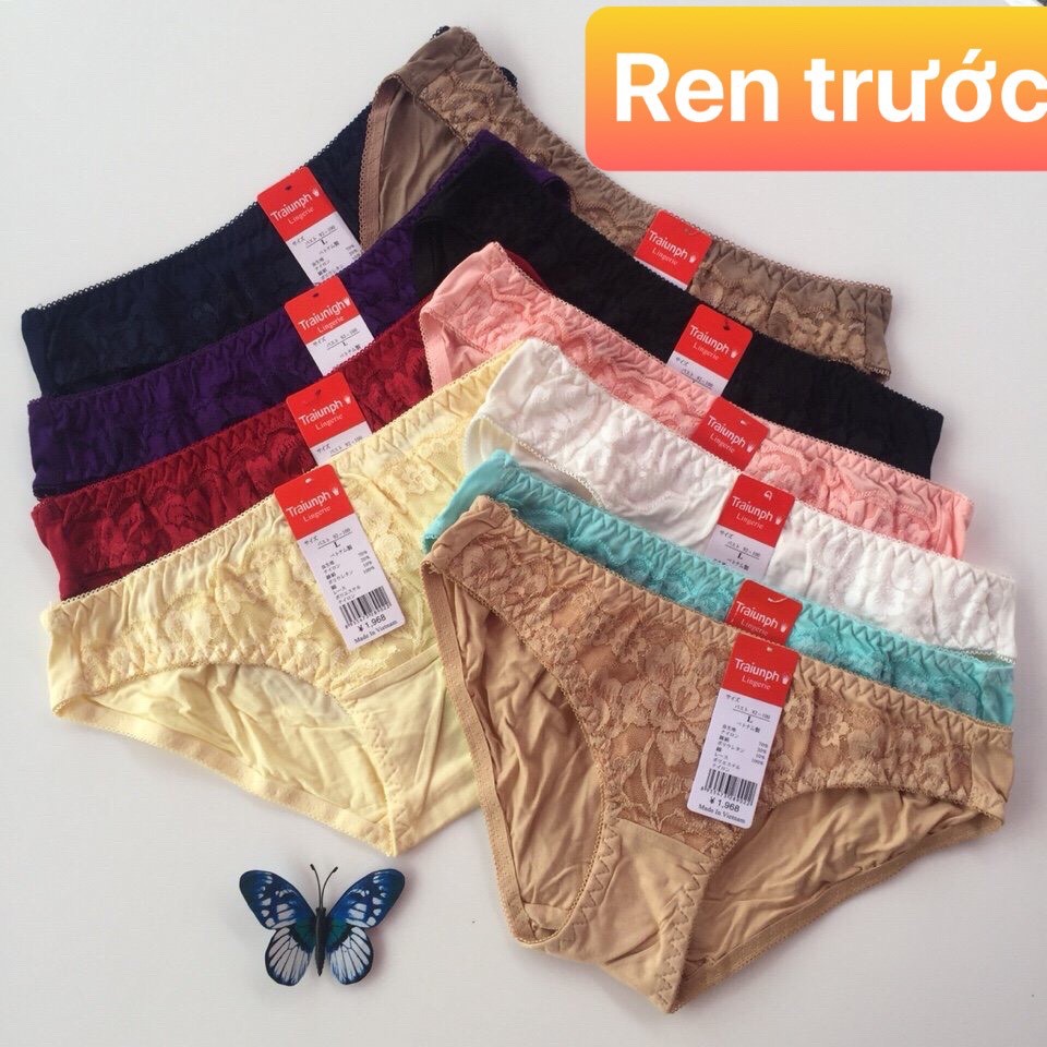 Quần Lót Nữ Coton Co Giãn Tốt - Sét 10 Quần# Màu Như Hình Chất Mềm Mịn Lớp Lót Kháng Khuẩn Hàng Việt Nam May Tại Nhà❤️❤️