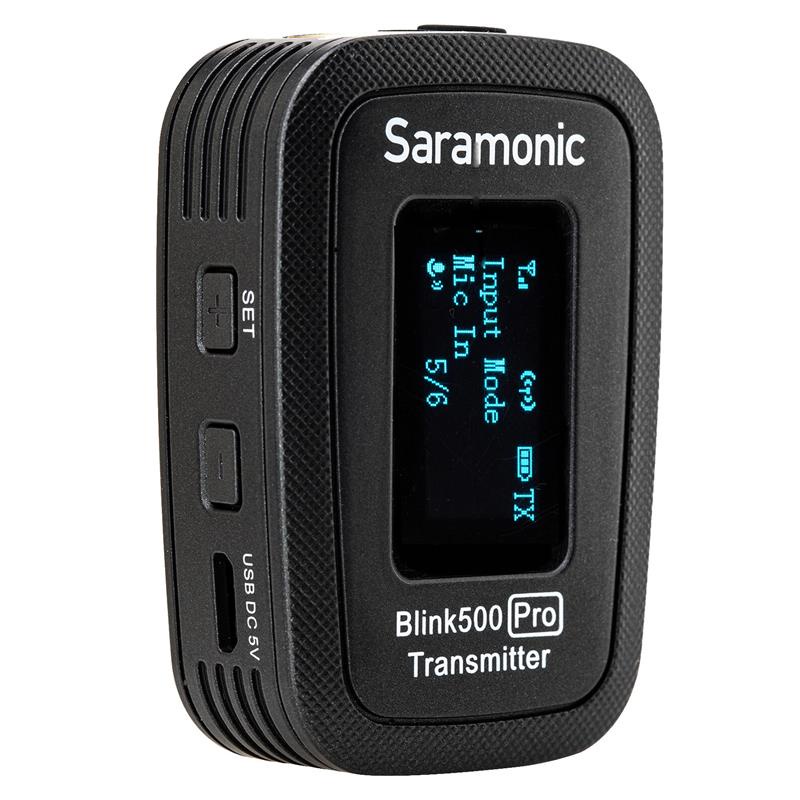 Micro Thu Âm Không Dây Saramonic Blink 500 Pro B5 - B6 Hàng Chính Hãng