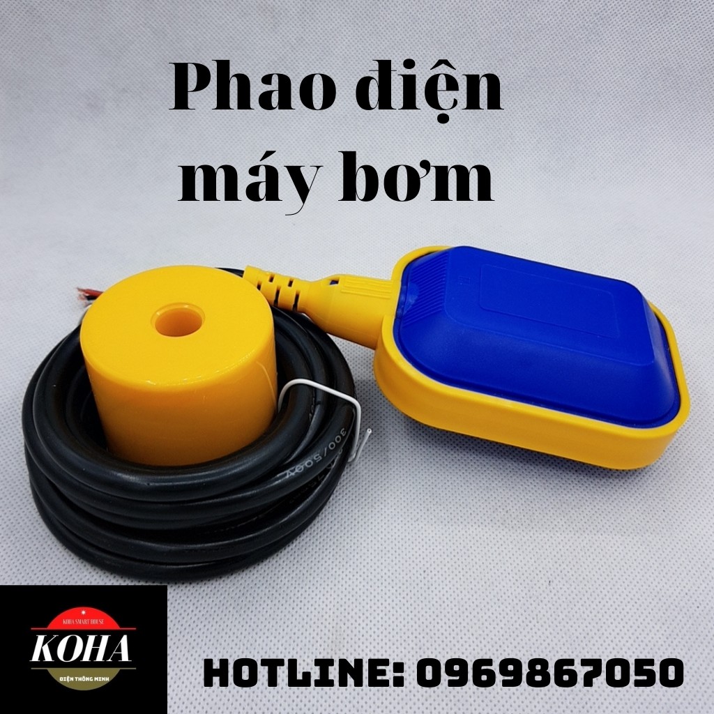 Phao điện bơm nước tự động chống cạn chống tràn bể KWS-2M - HÀNG CHÍNH HÃNG