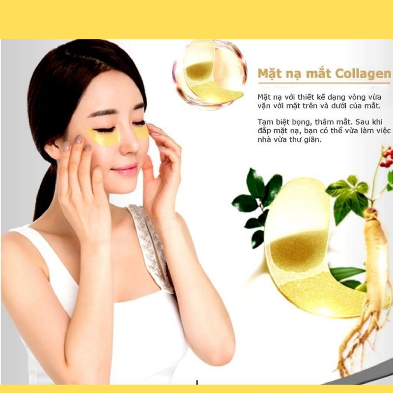 Mặt Nạ Mắt [Hudi] -  Mask Mắt Tinh Chất Collagen Vàng Hàn Quốc