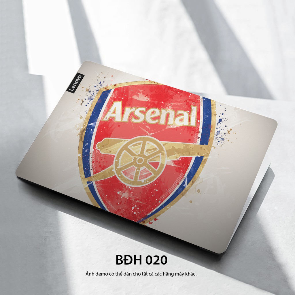 Miếng Dán Skin Laptop - Logo Arsenal / Có mẫu decal dán cho tất cả các hãng máy tính