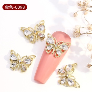 Charm nơ nail gắn móng, Charm nơ trang trí móng cao cấp