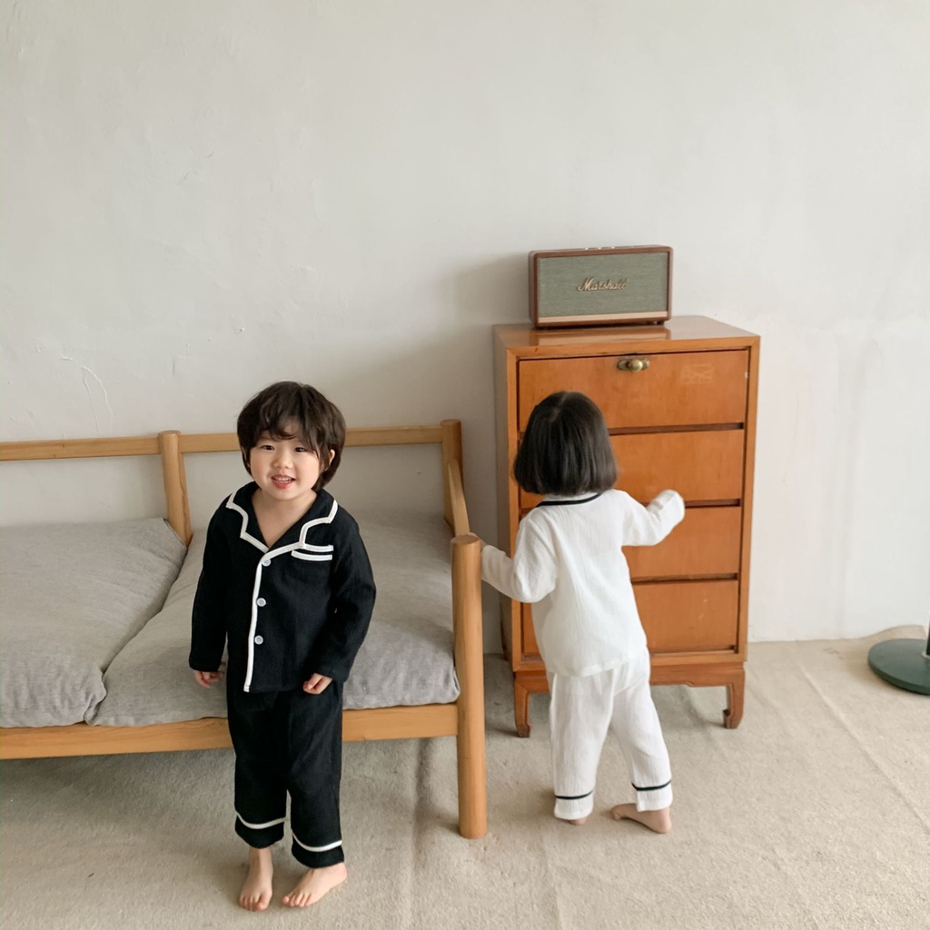(8-20kg) Đồ bộ cho bé quần áo pijama QATE764 - đồ bộ bé trai và đồ bộ bé gái dài tay TB72
