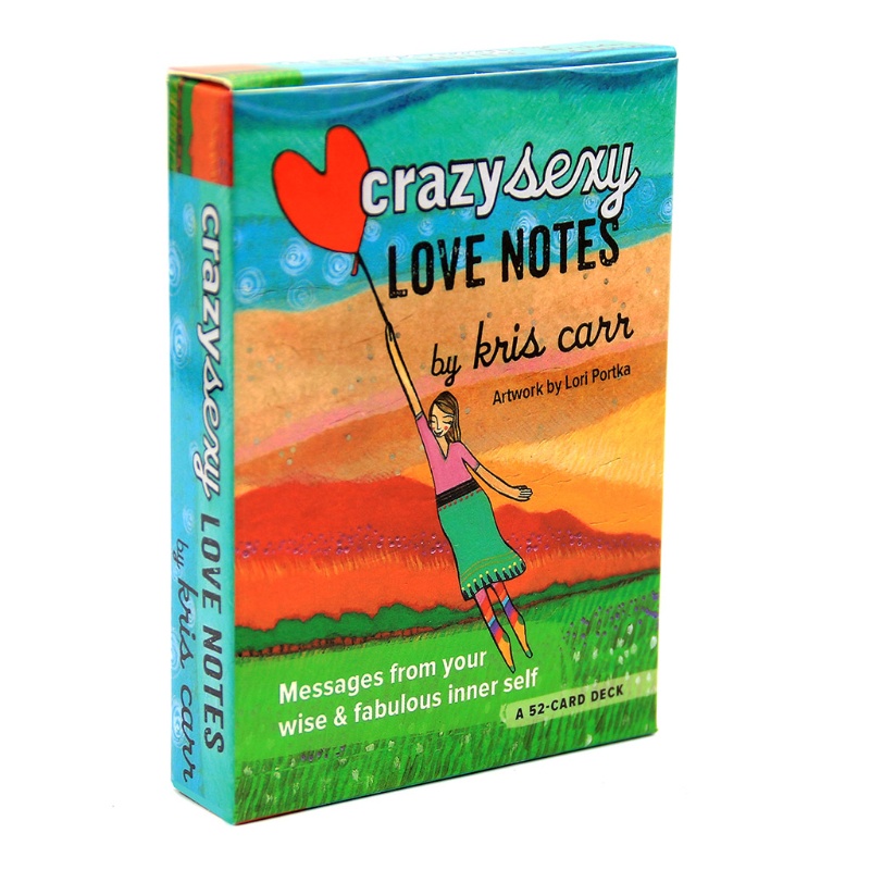 Bộ bài tarot 52 lá bằng tiếng anh chủ đề Crazy Sexy Notes Love
