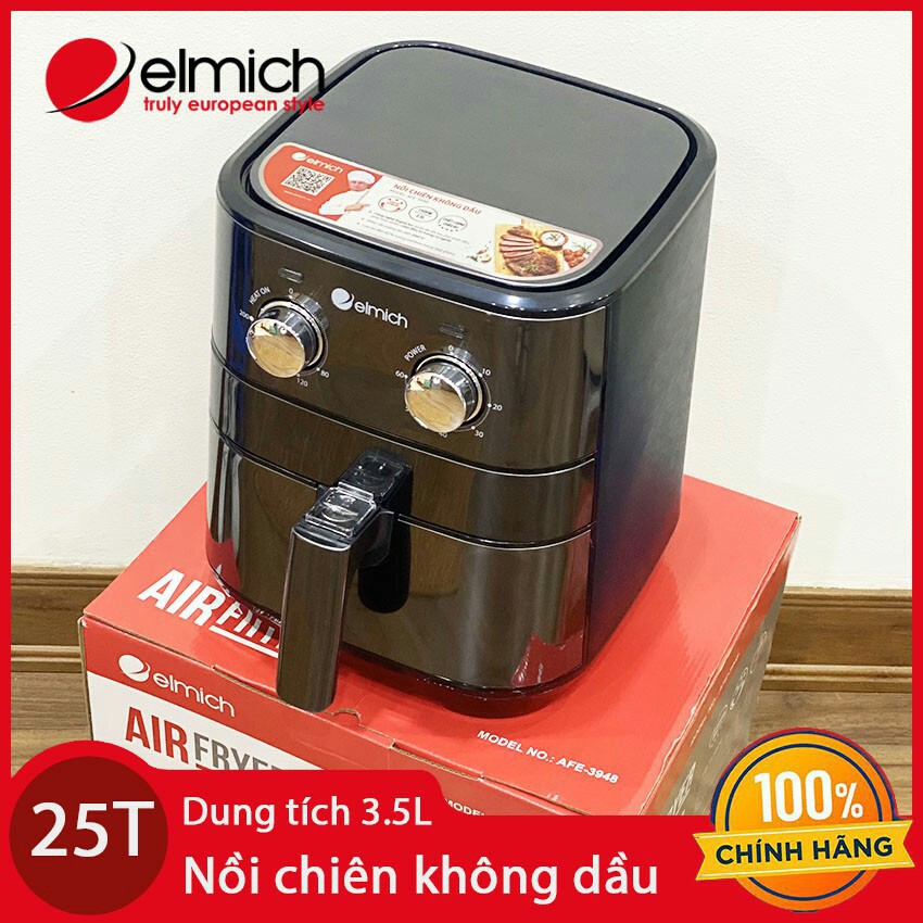 Nồi chiên không dầu 3,5l AFE-3948 xuất xứ cộng hòa séc