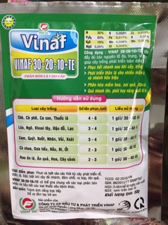Phân bón lá cao cấp Vinaf 