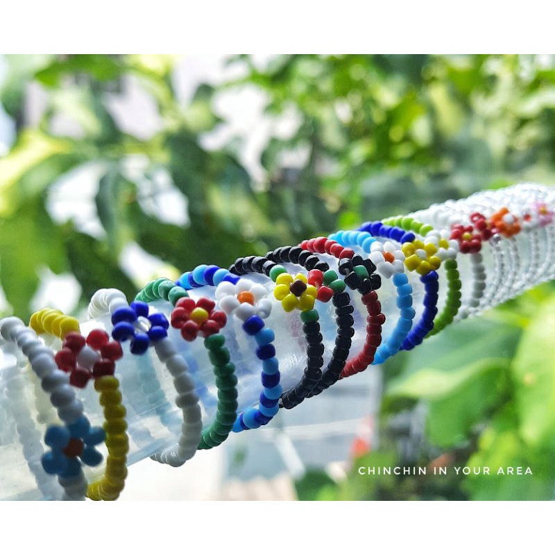 Nhẫn hạt cườm basic