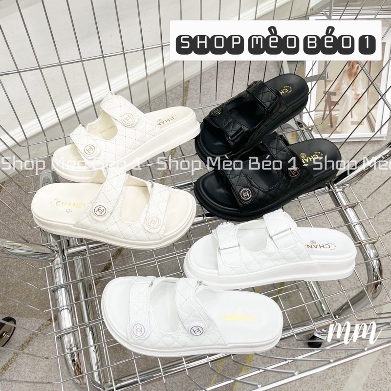 Dép cn quai dán ngang đế thấp fullbox