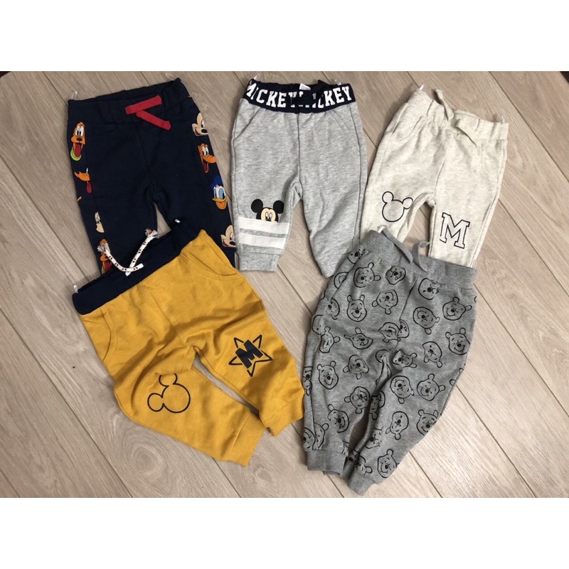 Set 2 quần nỉ Disney cho bé gái