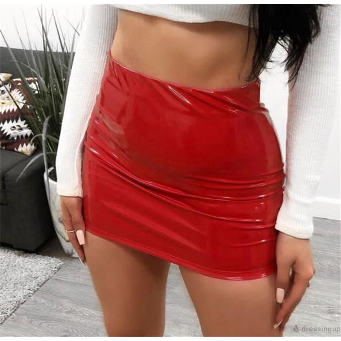 Chân váy da bó sát quyến rũ cho nữ