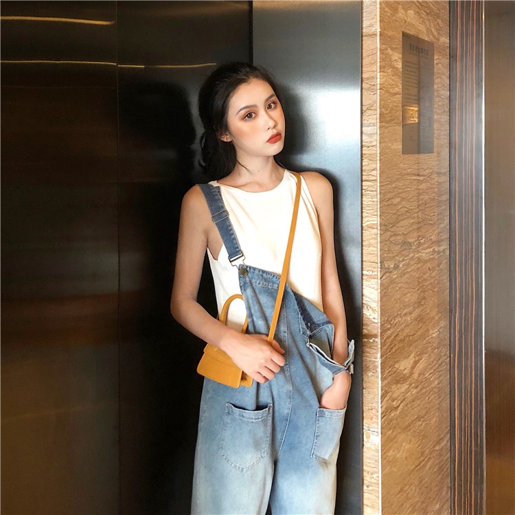 [ORDER] Yếm quần jean ulzzang cá tính