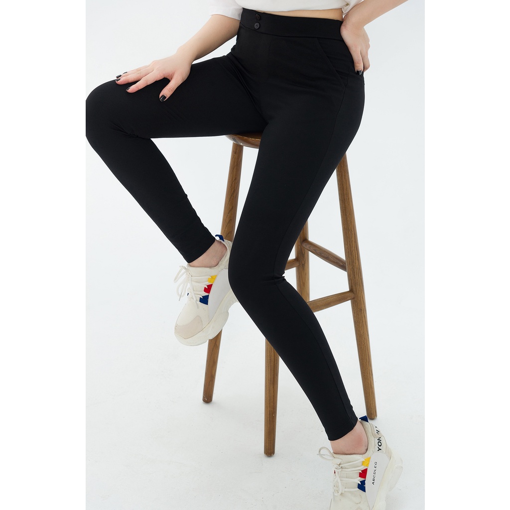 Quần Legging Nữ Cạp Cao LUPERI LP531 Siêu Dai Nâng Mông Gen Bụng Định Hình Eo Tôn Dáng