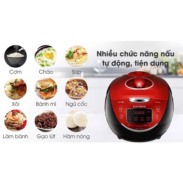 Nồi cơm áp suất điện tử Cuckoo CRP-N0680SR, 1.08L [Hàng nội địa Hàn]
