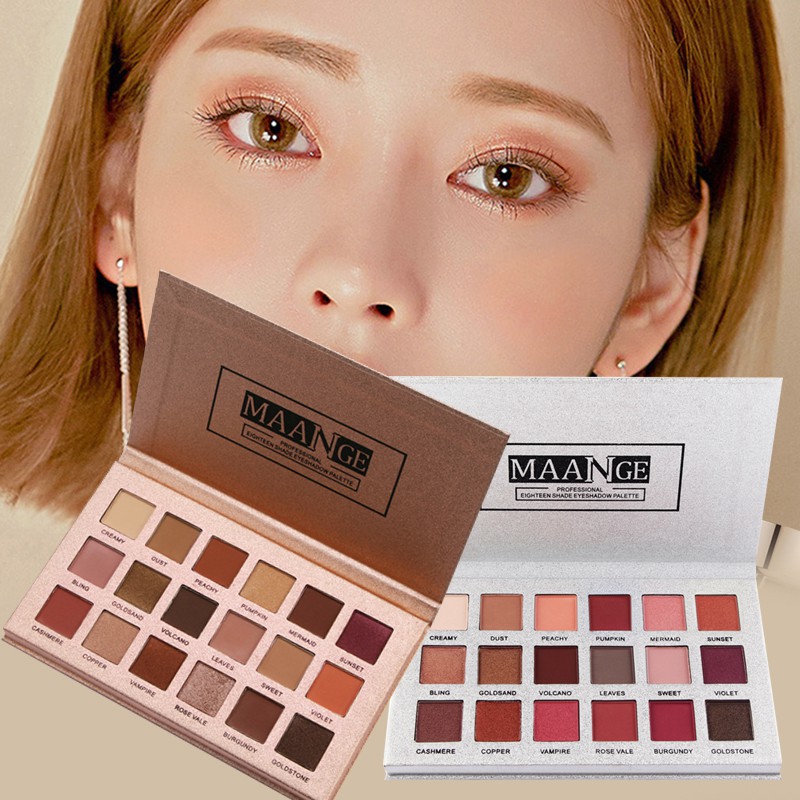 (Hàng Mới Về) Bảng Phấn Mắt 18 Màu Sắc Lâu Trôi Trang Điểm Thời Trang | BigBuy360 - bigbuy360.vn