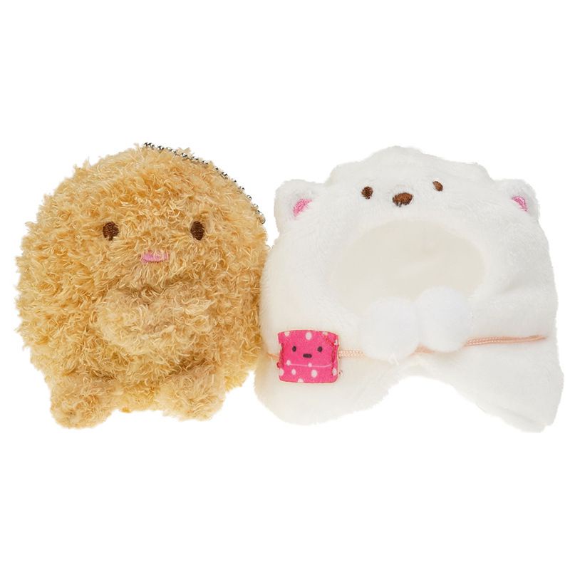 HYC Humey Mặt phụ kiện 8cm nhồi bông nhân vật hoạt hình Sumikko Gurashi đáng yêu gắn móc khóa