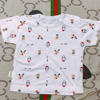 Áo cộc tay cho sơ sinh & trẻ em 100% cotton