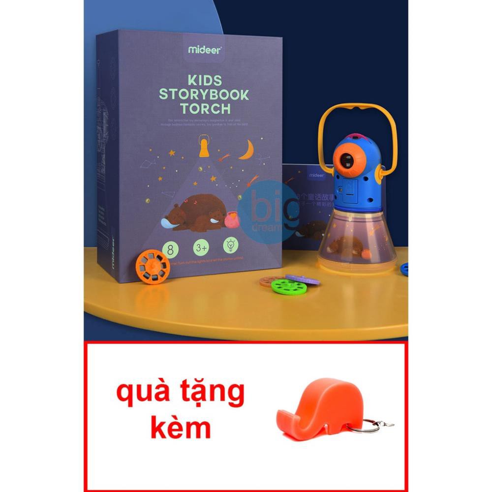 Đèn pin kể chuyện cho bé - Kids Storybook Torch (Tặng kèm Móc khóa Voi ma mút Manny)
