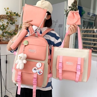 Balo 4 món thời trang đi học ulzzang - mentubag