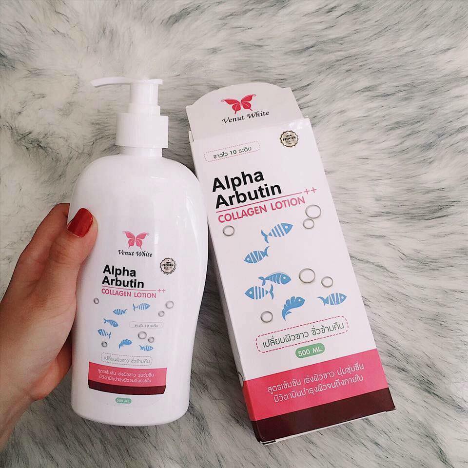 Dưỡng thể trắng da Alpha Arbutin Collagen Lotion