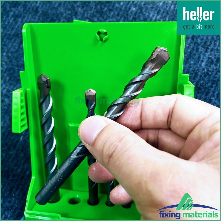 Hộp mũi khoan bê tông chuôi tròn Heller Proconcrete