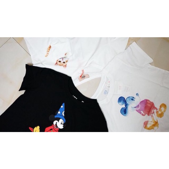 Áo Thun / Áo Thun Nữ Chuột Mickey Uniqlo