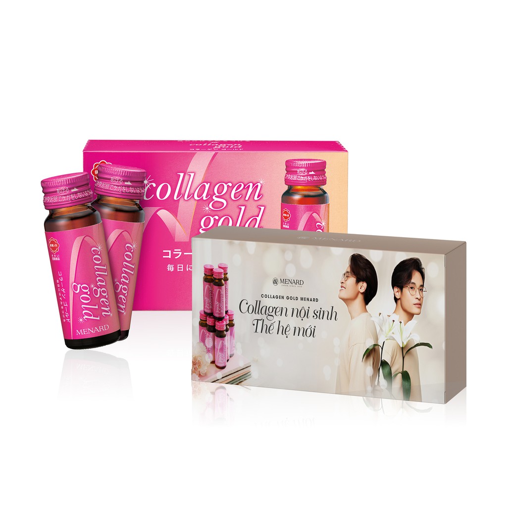 Combo 10 chai Collagen Gold Menard + hộp 7 chai Collagen Gold Menard (30ml x 17) | BigBuy360 - bigbuy360.vn