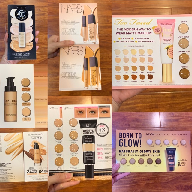 [Sample] Kem nền mẫu dùng thử