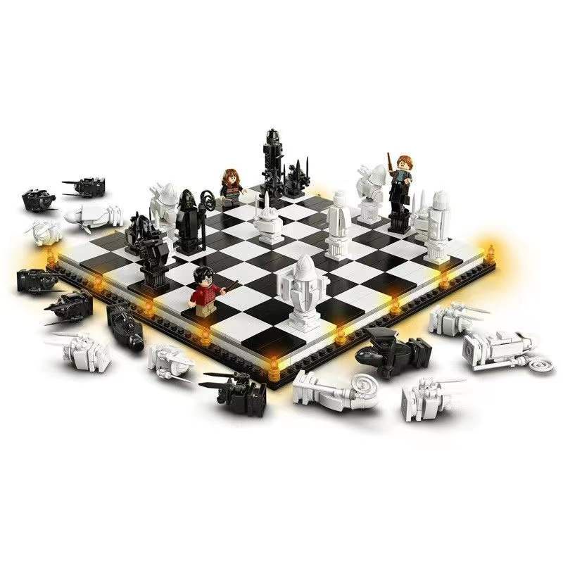 Đồ chơi Lắp ráp Mô hình 1028 Harry Potter Hogwarts wizard chess magic board FIT 76392