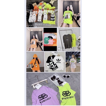 Áo Phông Dáng Thụng Nhiều Mẫu Thanh Lí