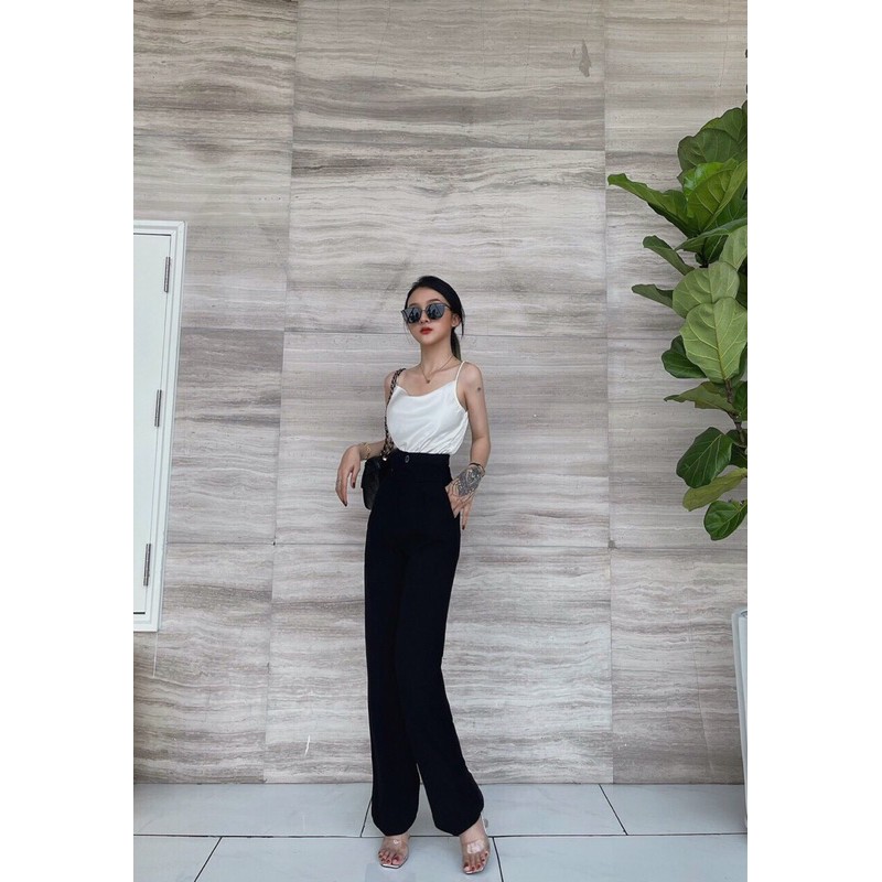 QUẦN ỐNG SUÔNG NỮ DÀI 🧚Ảnh Thật🧚 Quần Culottes ống rộng dài 1m [QN919] | BigBuy360 - bigbuy360.vn