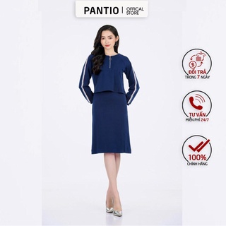 Bjd92381 - chân váy dài trơn bộ vải cotton - pantio
