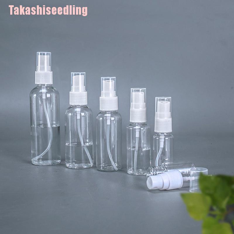 Bình Xịt Rỗng Bằng Nhựa Trong Suốt Tiện Lợi 30 / 50 / 100ml
