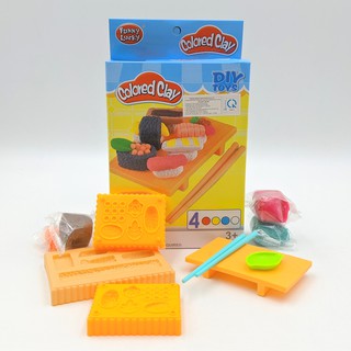 Bộ đồ chơi đất sét - Làm bánh/ Sushi