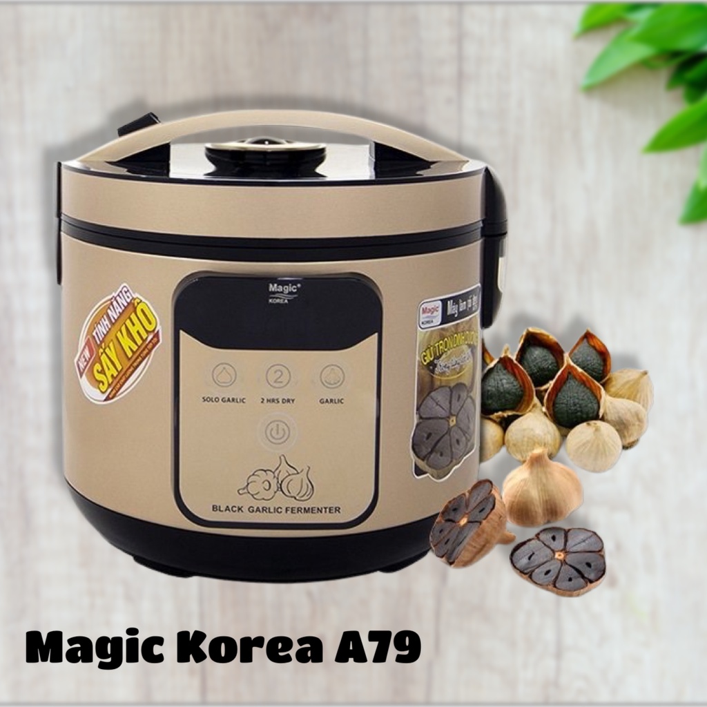 Nồi làm tỏi đen Magic Kora A79 Chức năng sấy khô 2 tiếng Làm tỏi tép và tỏi cô đơn lý sơn | Bảo hành chính hãng 1 Năm