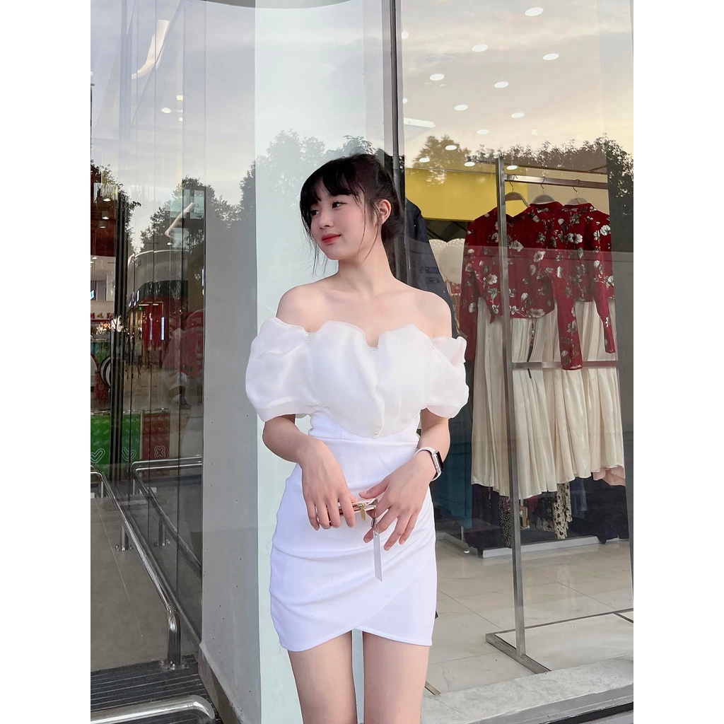 ĐẦM BODY TK ĐEN- ĐỎ-TRẮNG [GIÁ SIÊU RẺ]