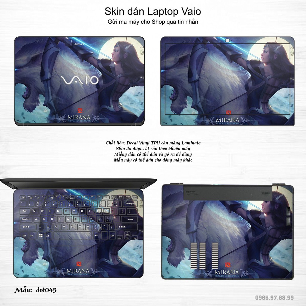 Skin dán Laptop Sony Vaio in hình Dota 2 _nhiều mẫu 8 (inbox mã máy cho Shop)