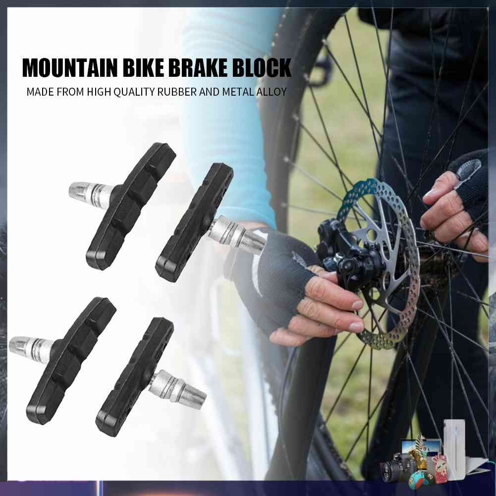 4 Má Phanh Xe Đạp Leo Núi Bằng Cao Su