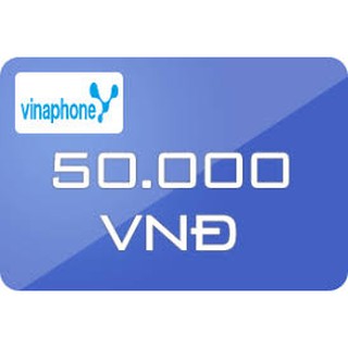 Nạp thẻ cào VinaPhone 50.000 đ