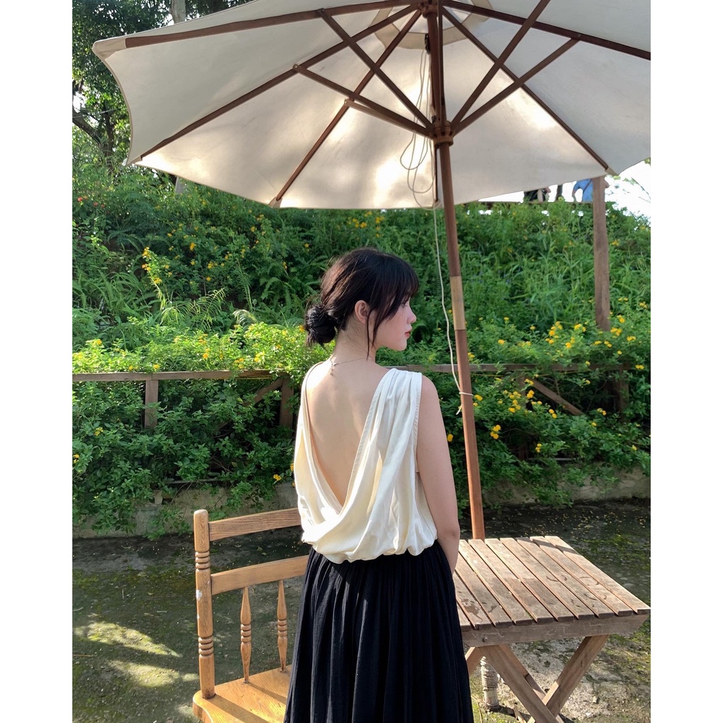 Áo đũi sát vai khoét lưng sâu A2368 SUSTORE