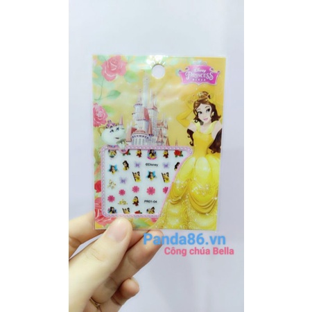 Dán Móng Tay Cho Bé Công Chúa Elsa- Công Chúa Pony - Kitty - Công Chúa Tóc Dài - Micky - Sophia -Bella Siêu Dễ Thương