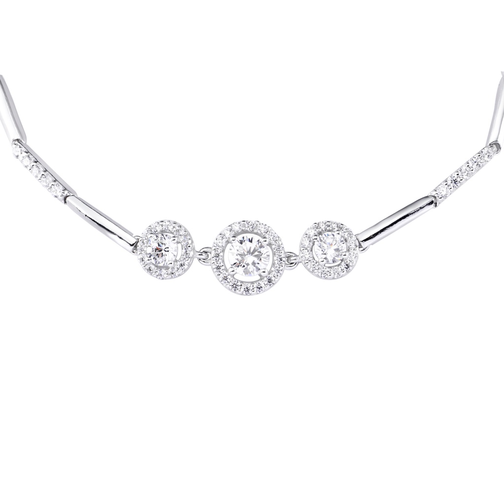 Lắc tay Bạc đính đá CZ PNJSilver XMXMK000022
