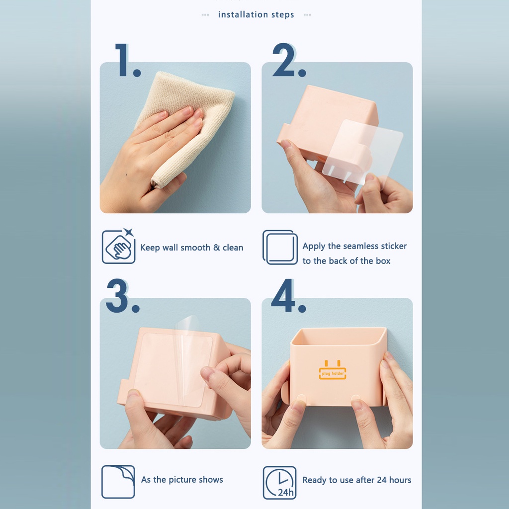 Kệ Đựng Đồ Điều Khiển Từ Xa Gắn Tường 5 Trong 1 Đa Năng Sắp Xếp Gọn Gàng Cho Nhà Ở